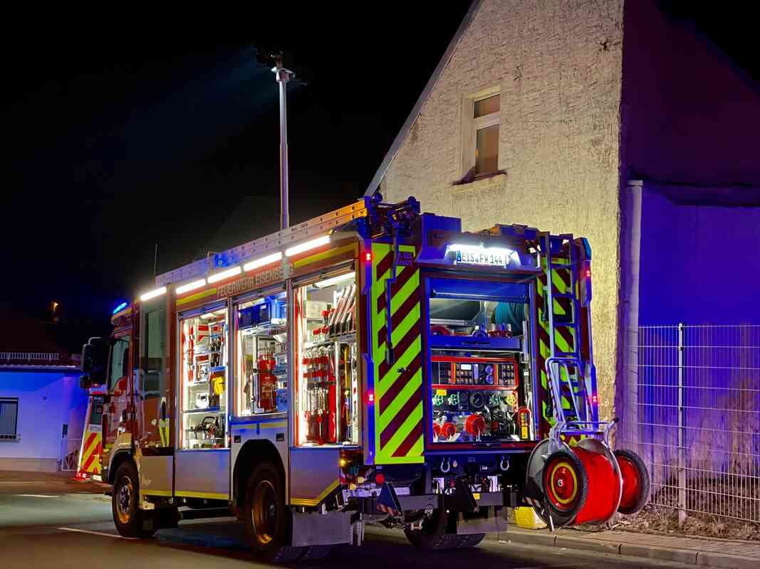 Einsatzfahrzeug der Freiwilligen Feuerwehr Eisenberg
