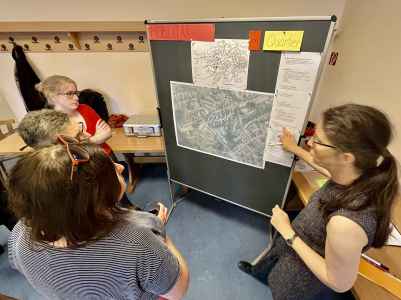 Diskussion zur Bürgerbeteiligung zum energetischen Quartierskonzept in Eisenberg-West