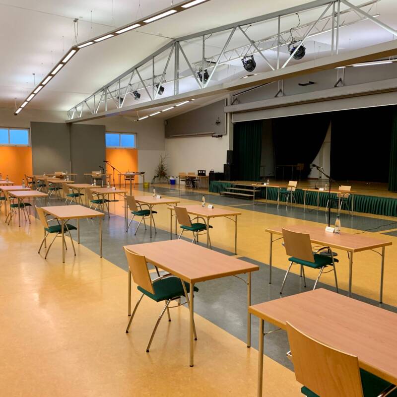 Stadtratssitzung in der Stadthalle