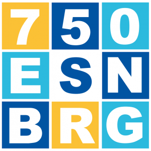 Logo zum Jubiläum "750 Jahre Stadtrecht Eisenberg"