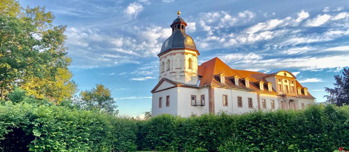 Schlosskirche am Abend