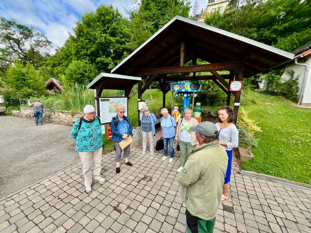 Der Seniorenbeirat zu Gast im Eisenberger Tiergarten