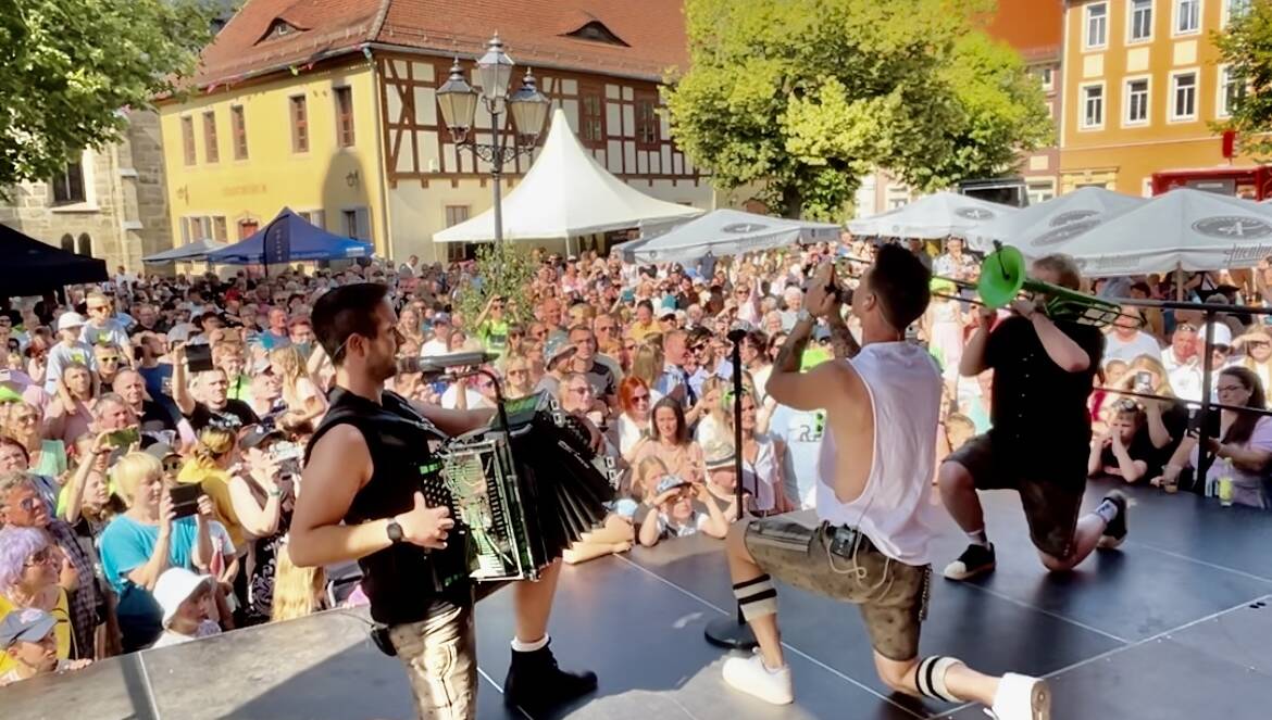 Impression vom Mohrenfest 2024 und den Feierlichkeiten zu "750 Jahre Eisenberger Stadtrecht"
