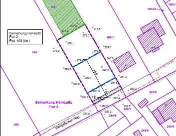 Entwurf Ergänzungssatzung Klengelscher Weg - Ausschnitt