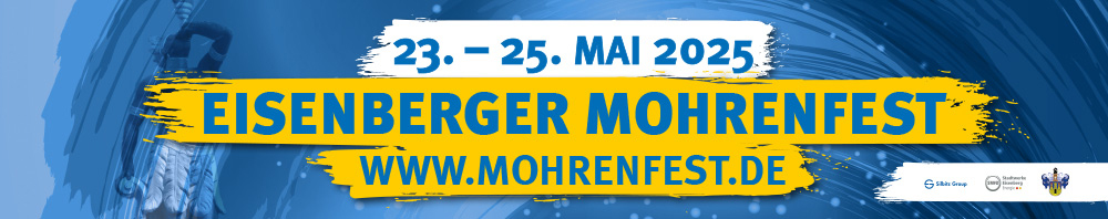 Titelbild zum Eisenberger Mohrenfest 2023