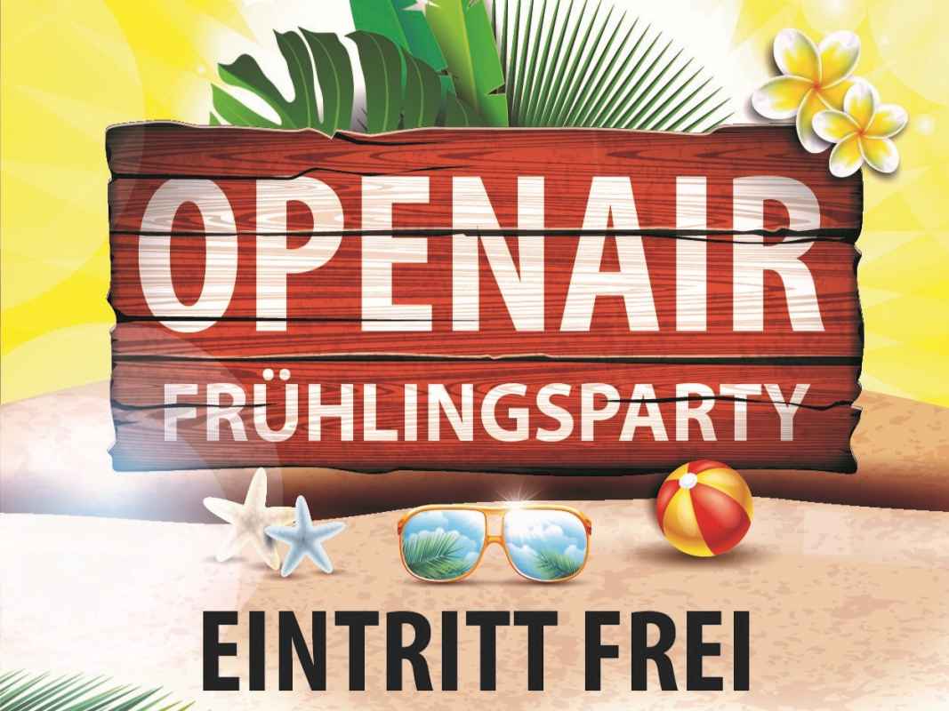 Logo der Openair Frühlingsparty am 12. April 2024