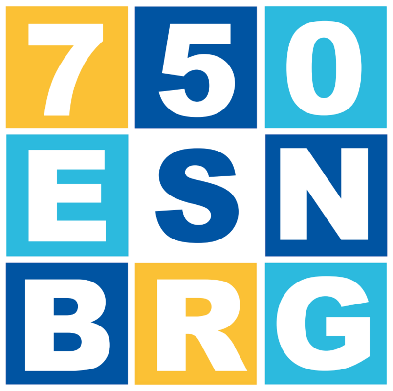 Logo zum Jubiläum "750 Jahre Stadtrecht Eisenberg"