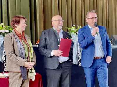 Auszeichnung von Eva Bärthel in Eisenberg/Pfalz