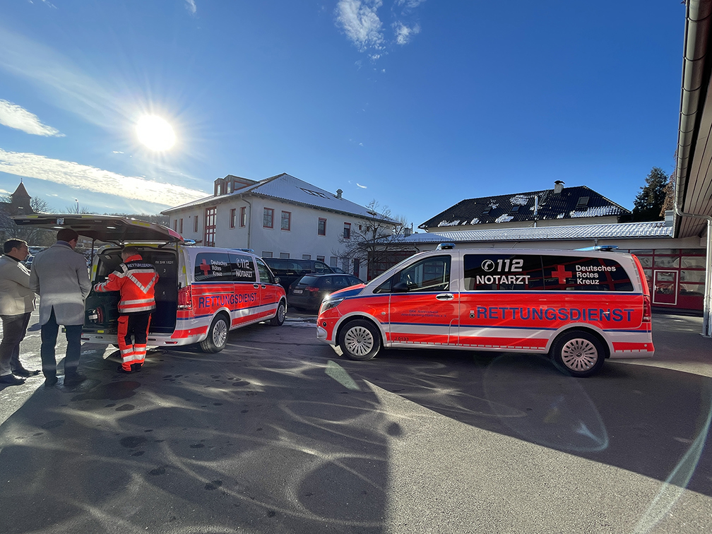 Neue Notarzteinsatzfahrzeuge für die Rettungswachen in Eisenberg und Jena